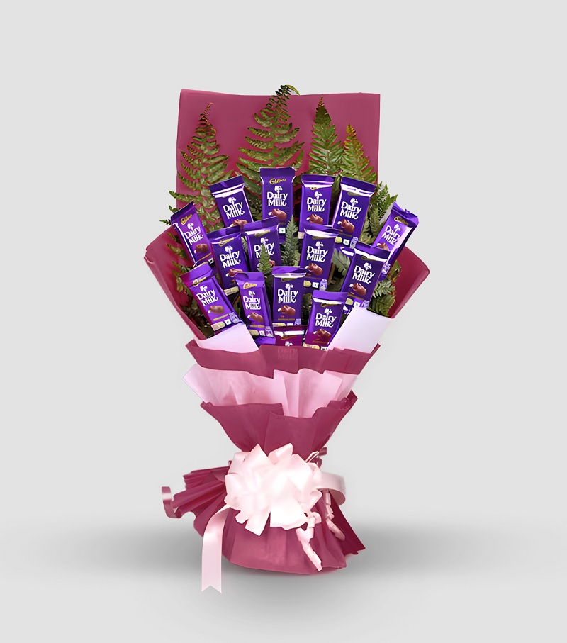Online Chocolate bouquet delivery Send Chocolate basket in 3 hours