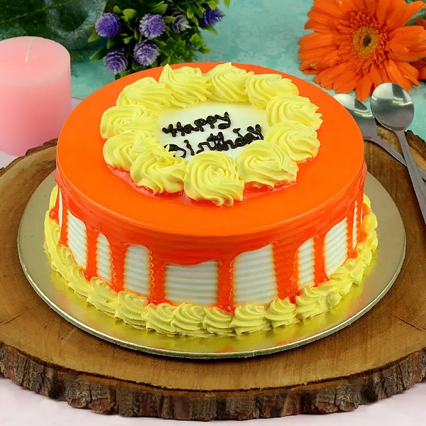 Order Birthday Butterscotch Cake online | Get same day delivery PAN ...