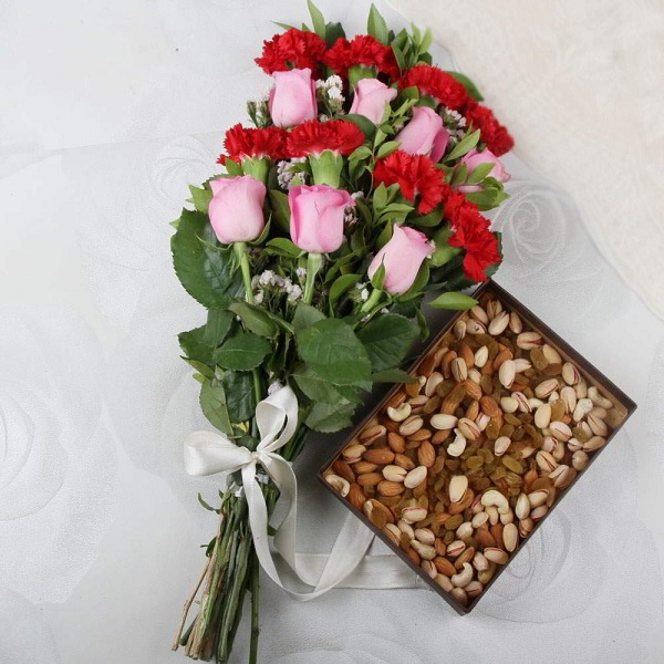 Order Mix Dry Fruits And Flowers online | Get same day delivery PAN ...