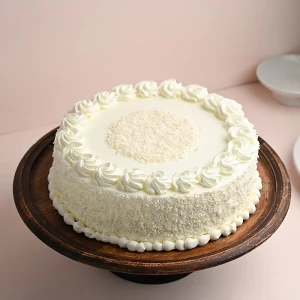 Delicious White Forest Cake