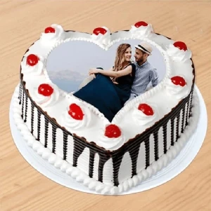 Hearty Photo Cake