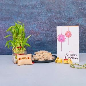 Kajukatli With Rakhi Gifts