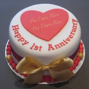 1st Anniversary Cake