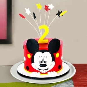 Cute Mickey Mouse Cake For Kids