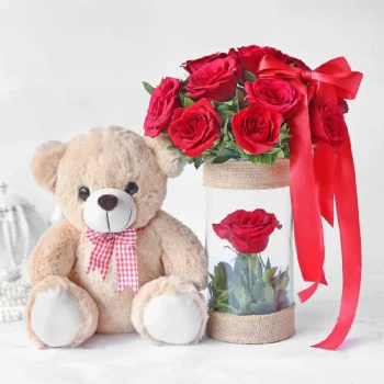 Flowers & Teddy