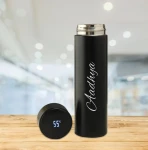 Custom Touch Display Steel Bottle