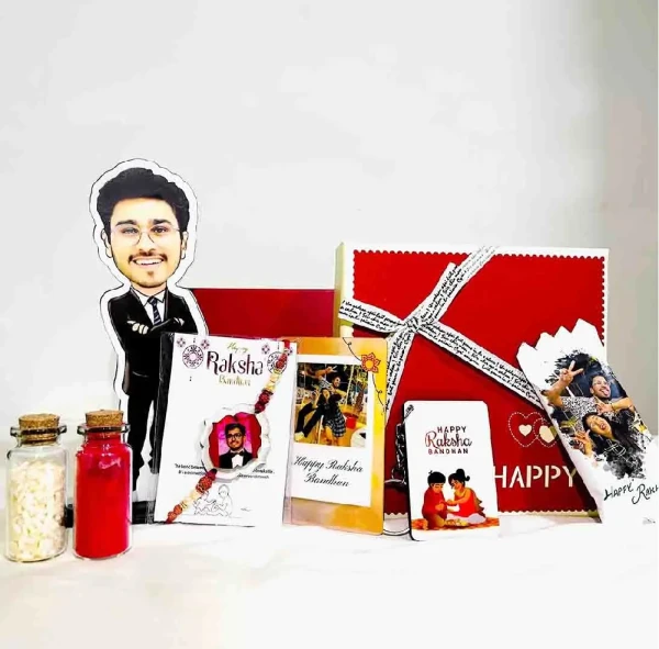 Personalised Best Rakhi Hamper All In One