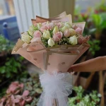 Serenity Bouquet Of Roses