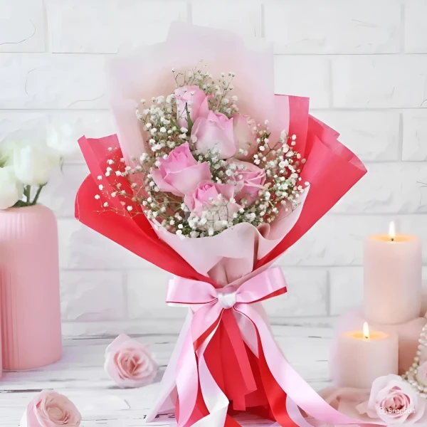 Pink Elegance Blossom Bunch