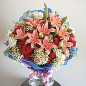 Luxury Bunch Of Lilies