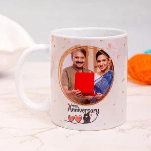 Personalised Couple Anniversary Mug