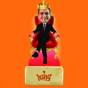 King Caricature Personalized Gift