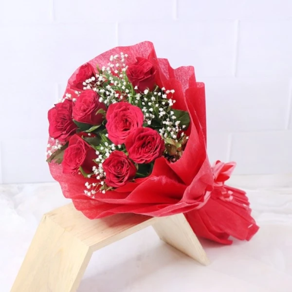 Special Time - 10 Roses Bouquet