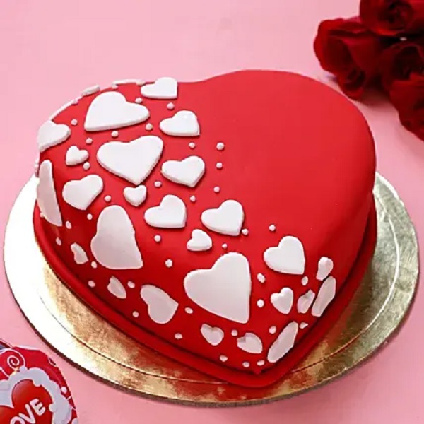 Red Velvet Heart Shape Cake - Send Gifts to Pakistan | Same Day Gift  Delivery-cacanhphuclong.com.vn