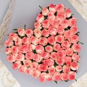 75 Pink Roses For Valentine