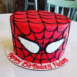 Angry Spider Man Cake