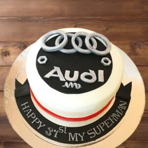 Audi Theme Cake