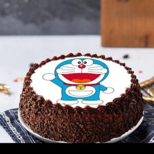 Chocolate Doraemon Cake