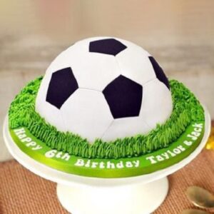 Designer Football Cake