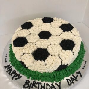 Simple Football Cake