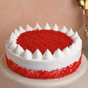 Creamy Red Velvet Round Cake