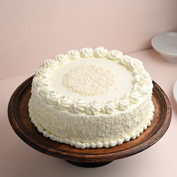 Delicious White forest cake